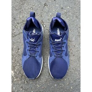 PUMA Navy Blue Suede Sneakers Men’s Size 11